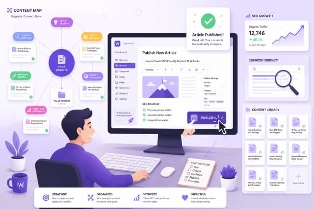 How To Create And Manage A Content Driven Website with Inkpilots ?