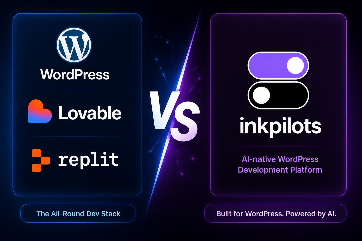Lovable, Replit, WordPress vs Inkpilots: Build Content That Ranks